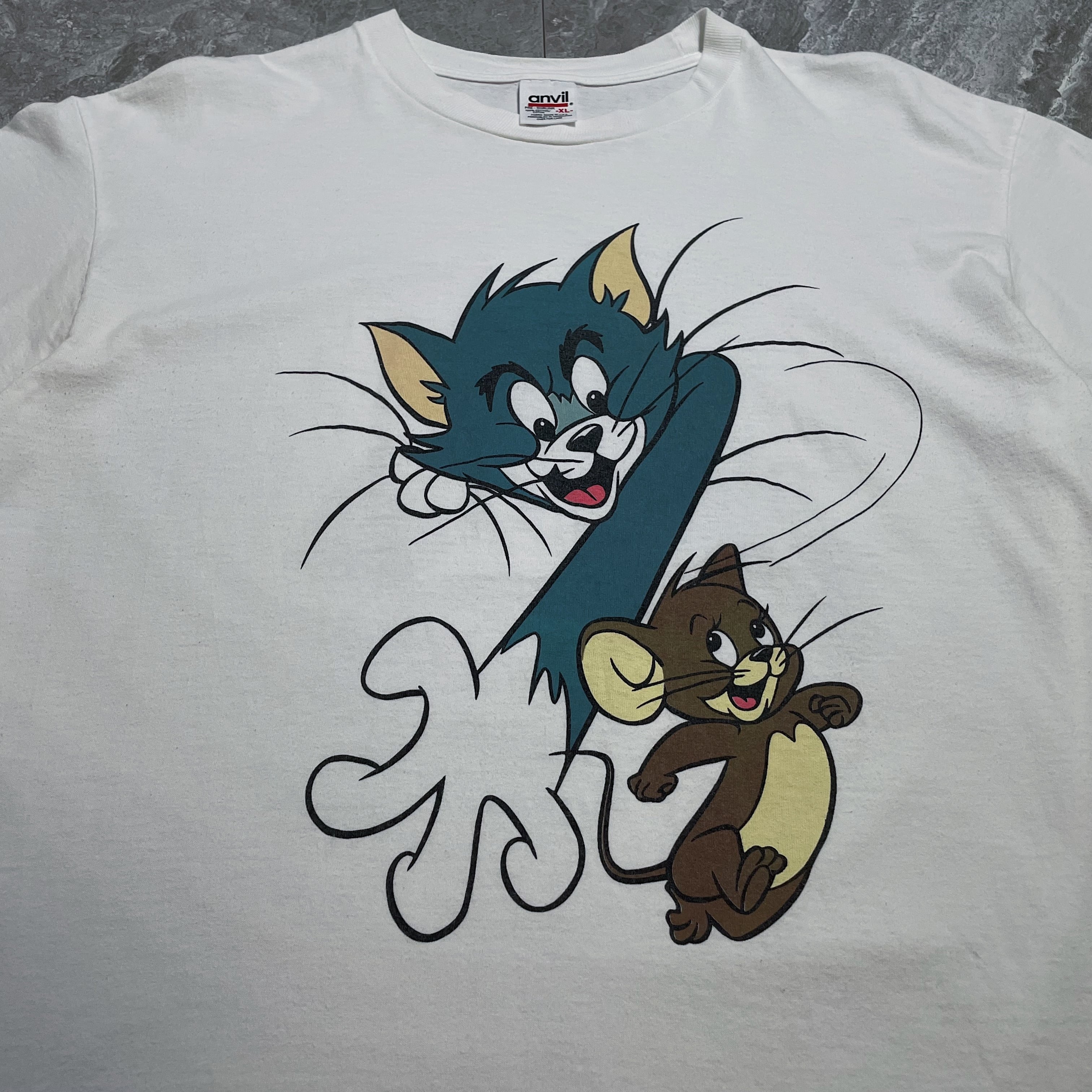 当時物 90s USA製 トムとジェリー 映画Tシャツ リンガーT 1994 M ⭐︎入手困難 90年代 トムとジェリー リンガーTシャツ ヴィンテージ