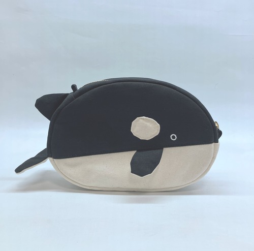 シャチ  ポーチ｜とりさん工房ーかわいいハンドメイドポーチ