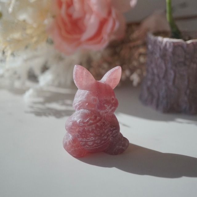 ストロベリークォーツのうさぎちゃん