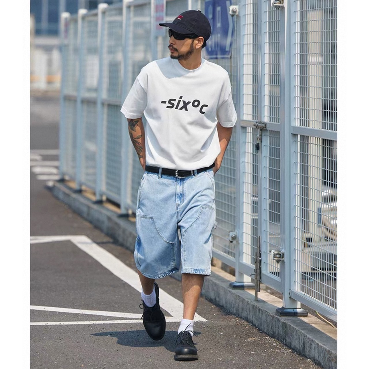 Graphic logo casual tee 1372 - 4