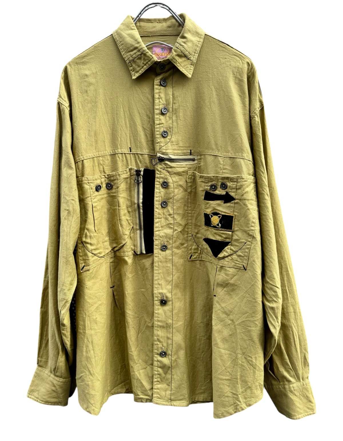Gimmick Design euro vintage gimmick-design shirt / ユーロ ヴィンテージ ギミックデザインシャツ【USED/古着 ...