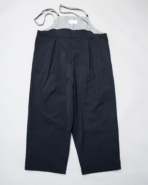 《michirico 2024ss》Cordura nylon overalls / black / S・M(大人)