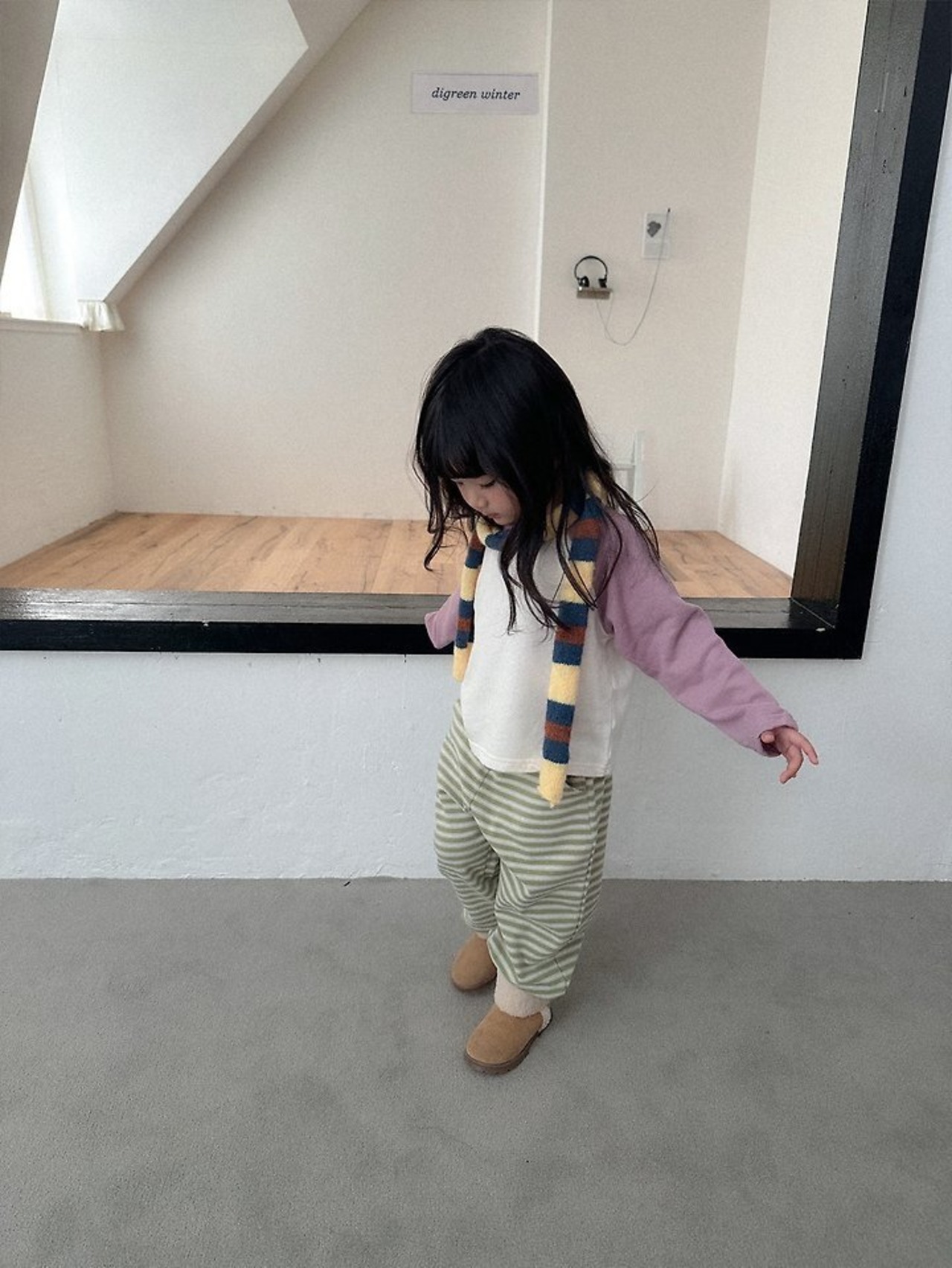 〖取寄〗韓国子供服 / 26winter / Digreen / ラグランT / キッズ / 冬服 *S~2XL*