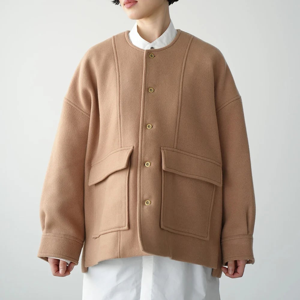 MANON（マノン）：メルトン カーディガンジャケット | Blanco