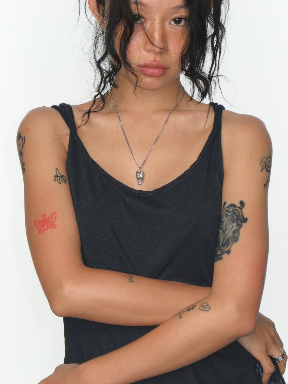 COYSEIO] TWISTED SLEEVELESS DARK NAVY 正規品 韓国ブランド 韓国通販