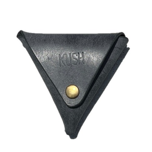 KUSH / LEATHER COIN POUCH WAXED