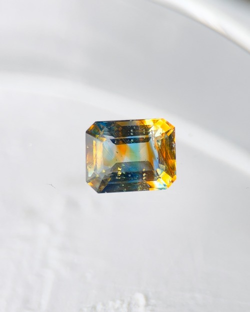 オクタゴン 10×8mm　#76【硝子の宝石】箔入