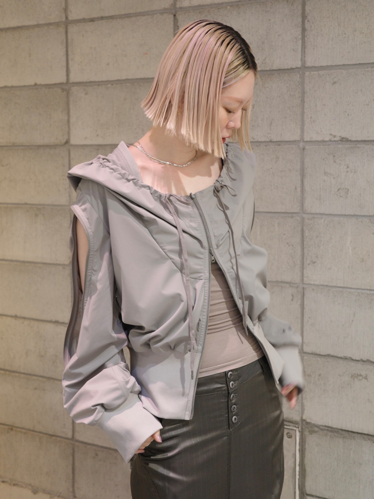 【25SS】MUKCYEN ムッシャン / protein deformed hoodie / フーディー - 4