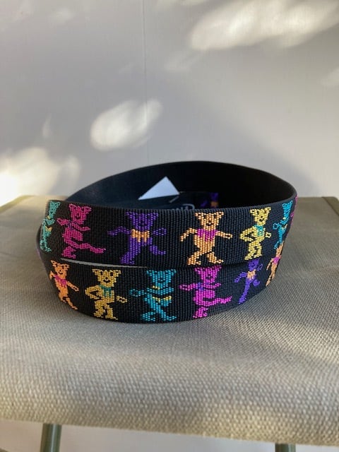 BISON DESIGNS 30mm GRATEFUL DEAD WEB BELT / バイソンデザイン BISON DESIGNS 30mm GRATEFUL DEAD WEB BELT / バイソンデザイン