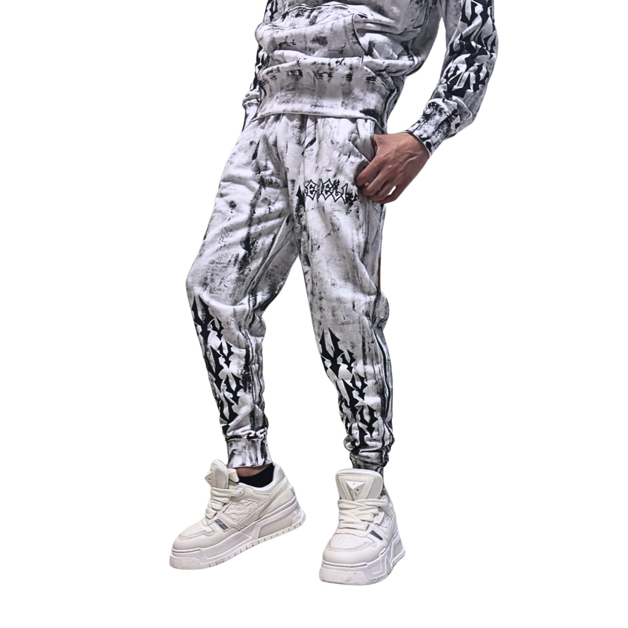 ELDOLADO over logo paint white setup ⚠︎上下別売り - 6