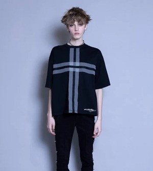 CROSS TEE / 3色展開【MILK BOY】