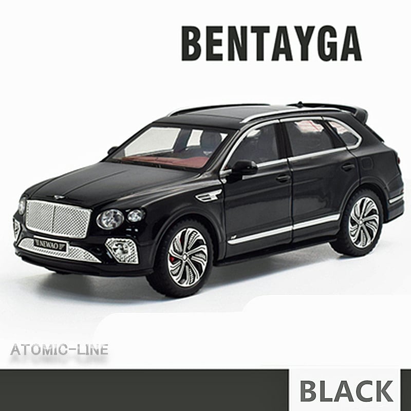 Bentley ベンテイガ 1/24 ミニカー 全3色 ライト点灯 エンジン