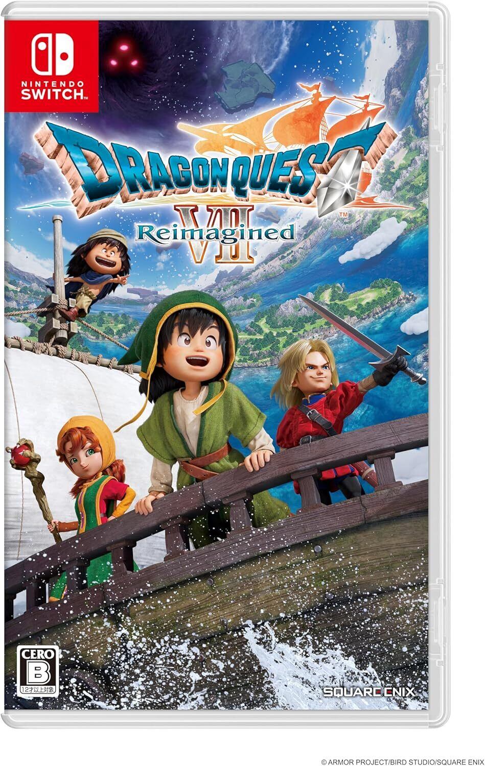 新品未開封　ドラゴンクエストⅦ reimagined　早期特典付き ドラゴンクエストVII Reimagined（早期購入特典付き）【新品】Switch