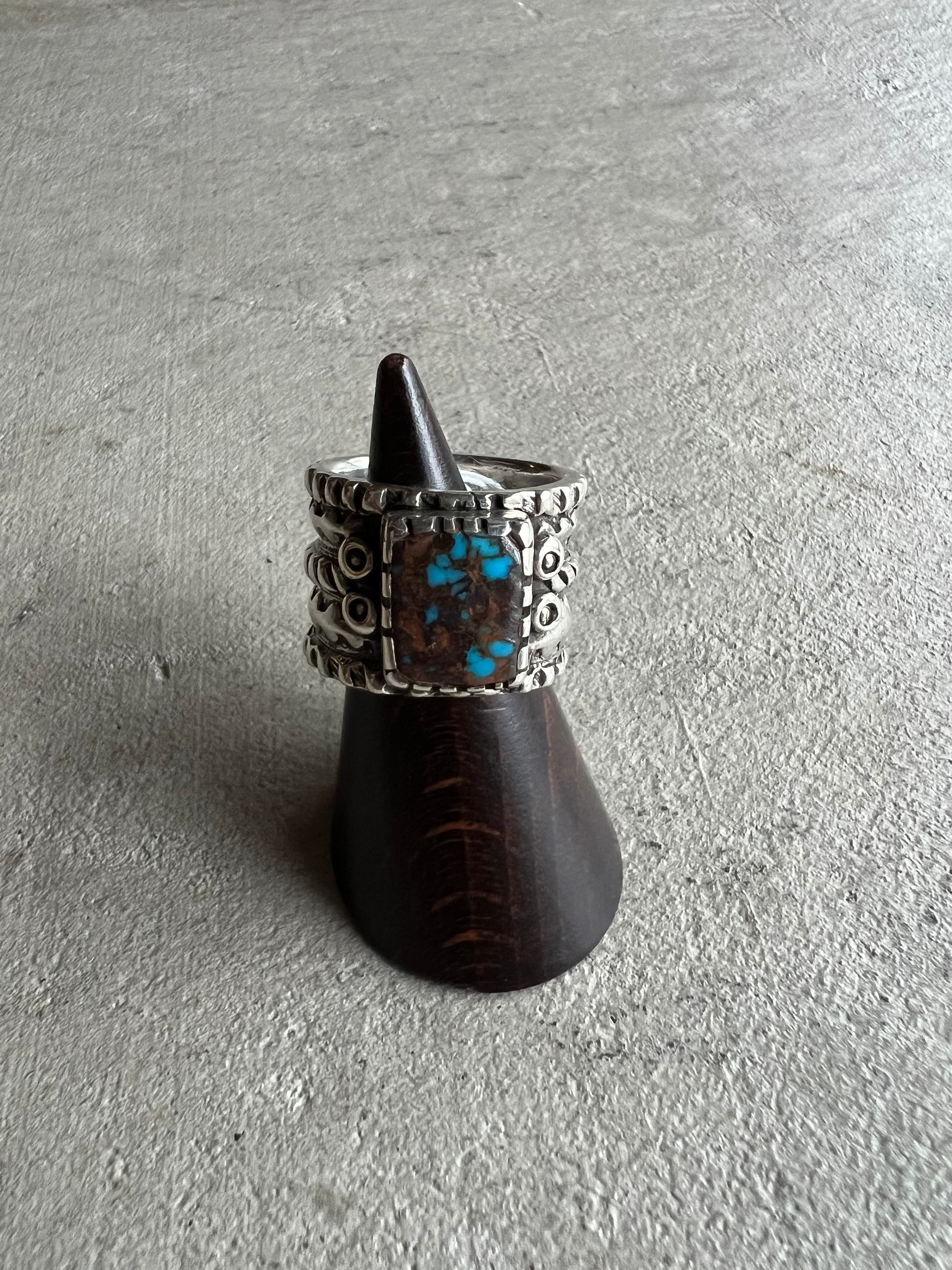 Indian Jewelry【Ernie Lister作 RING 】 | LARGE LAB TOWN Indian Jewelry【Ernie Lister作 RING 】 | LARGE LAB TOWN