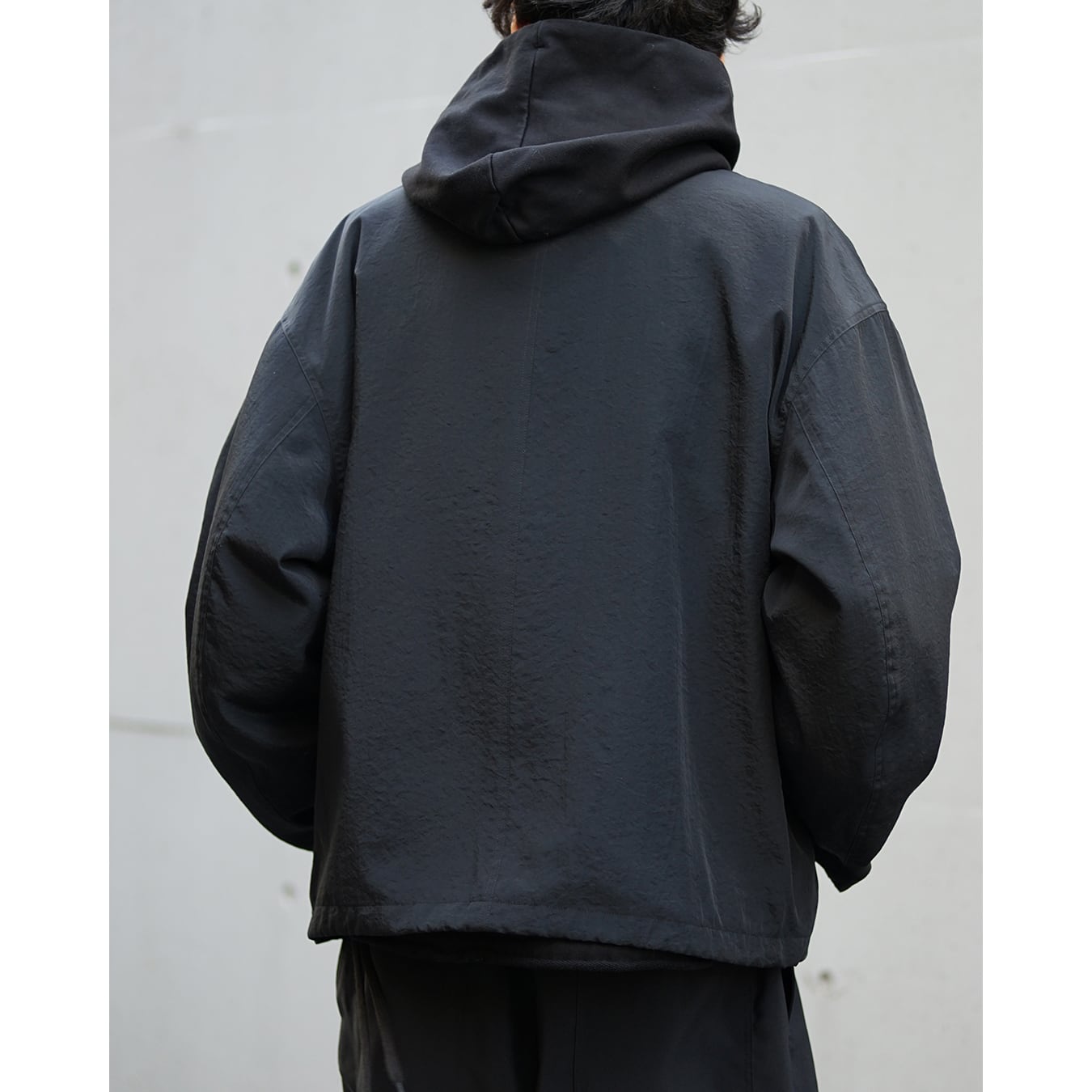 Blanc YM] (ブランワイエム) BL-26S-SSCWJ Salt Shrink Cupro Work JKT