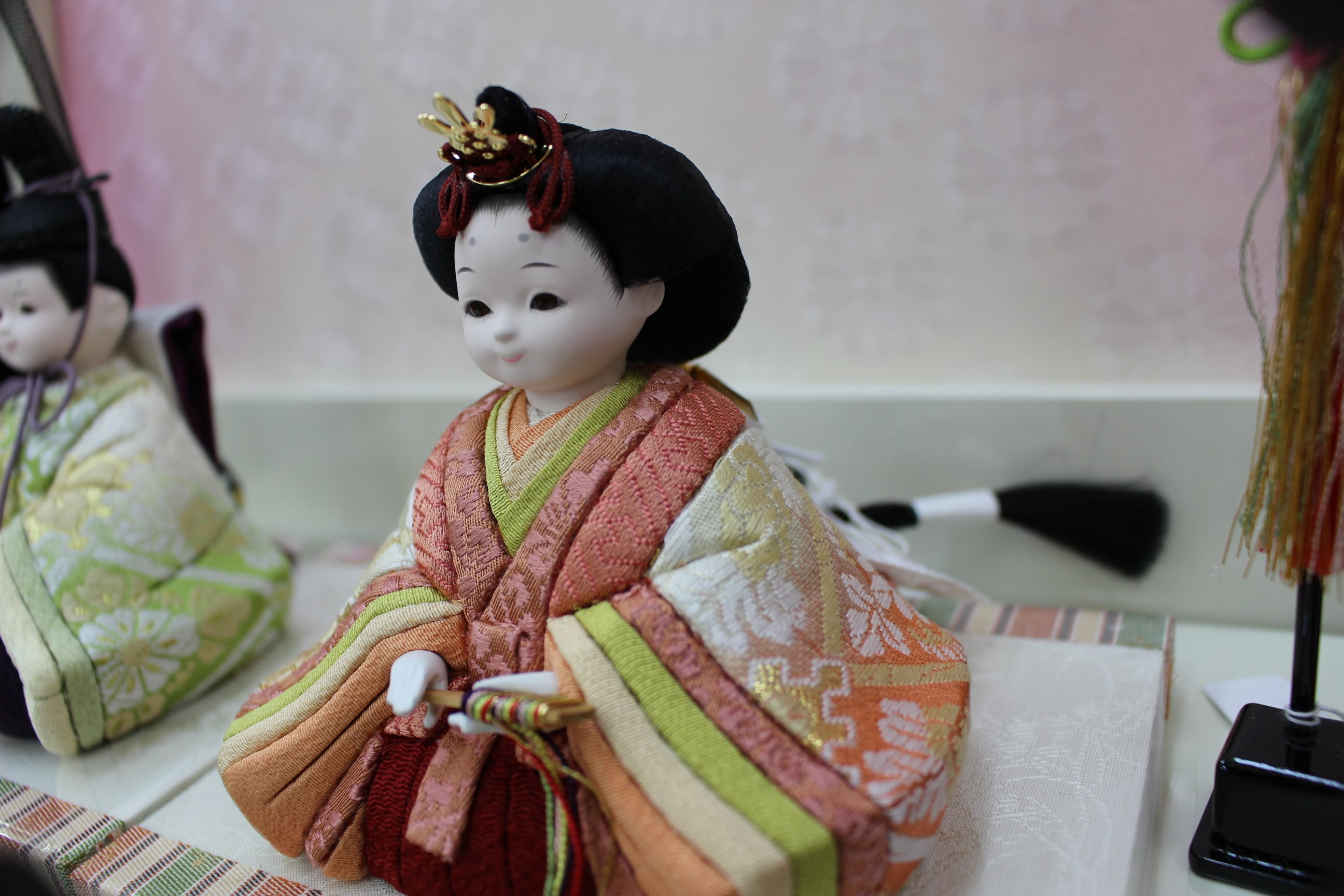 木目込人形 今様雛 縫nui 正絹「桜うさぎ」 | SHIMADA DOLL