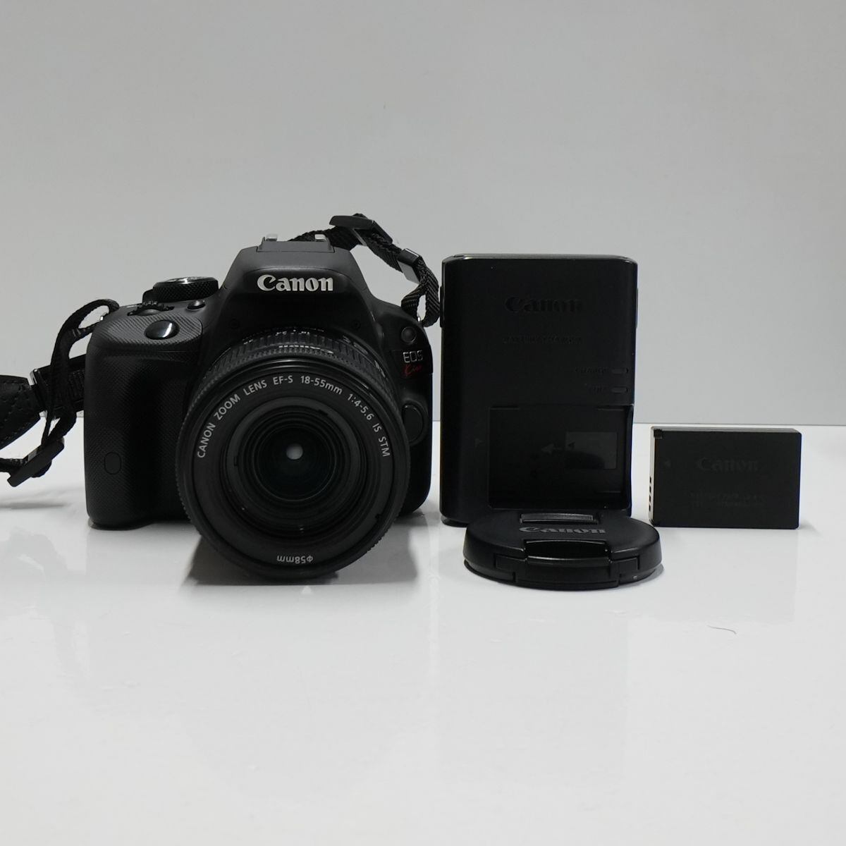 Canon EOS Kiss X7 + EF-S18-55mm F3.5-5.6 IS STM USED超美品 レンズ