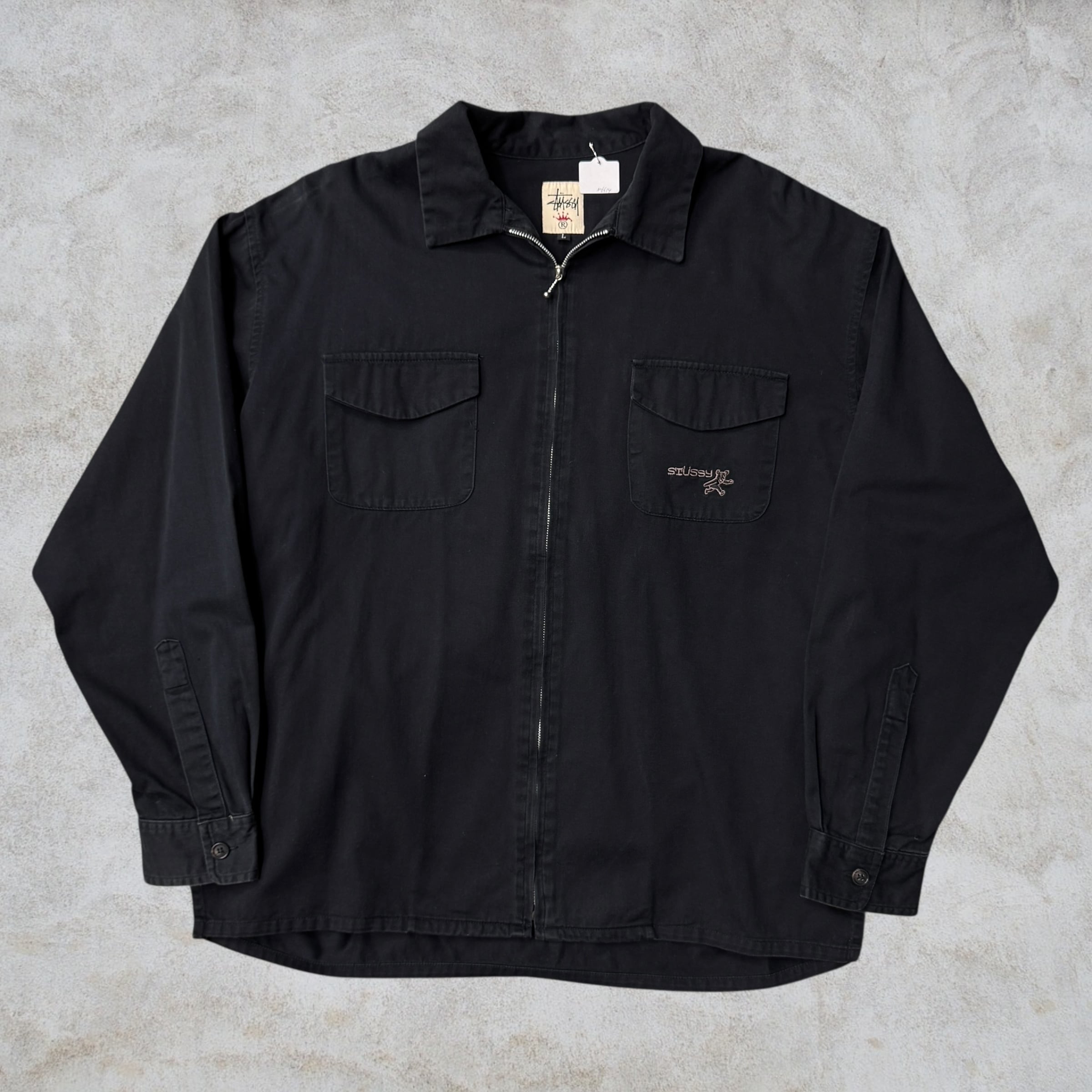 Special!!】80's~90's old stussy Cotton Jacket “黒タグ” 【高円寺