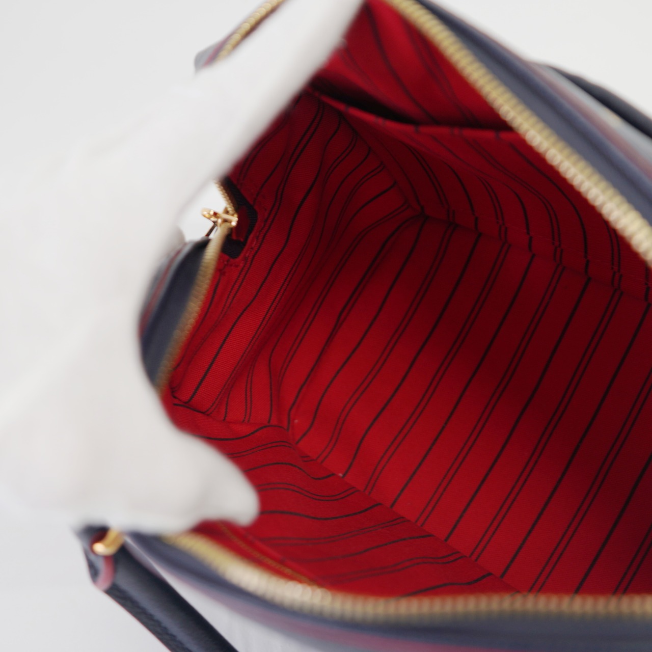 LOUIS VUITTON ルイヴィトン モノグラム アンプラント スピーディ バンドリエール 25 ハンドバッグ 2way M43501 ネイビー