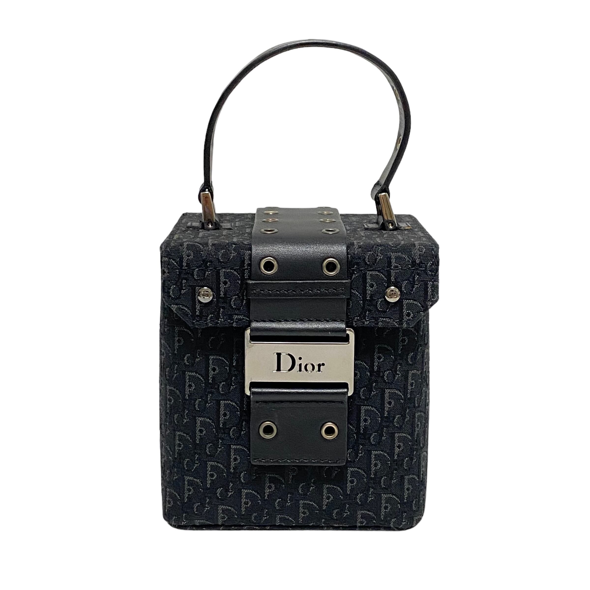 Christian Dior ディオール トロッター バニティバッグ ブラック 10919
