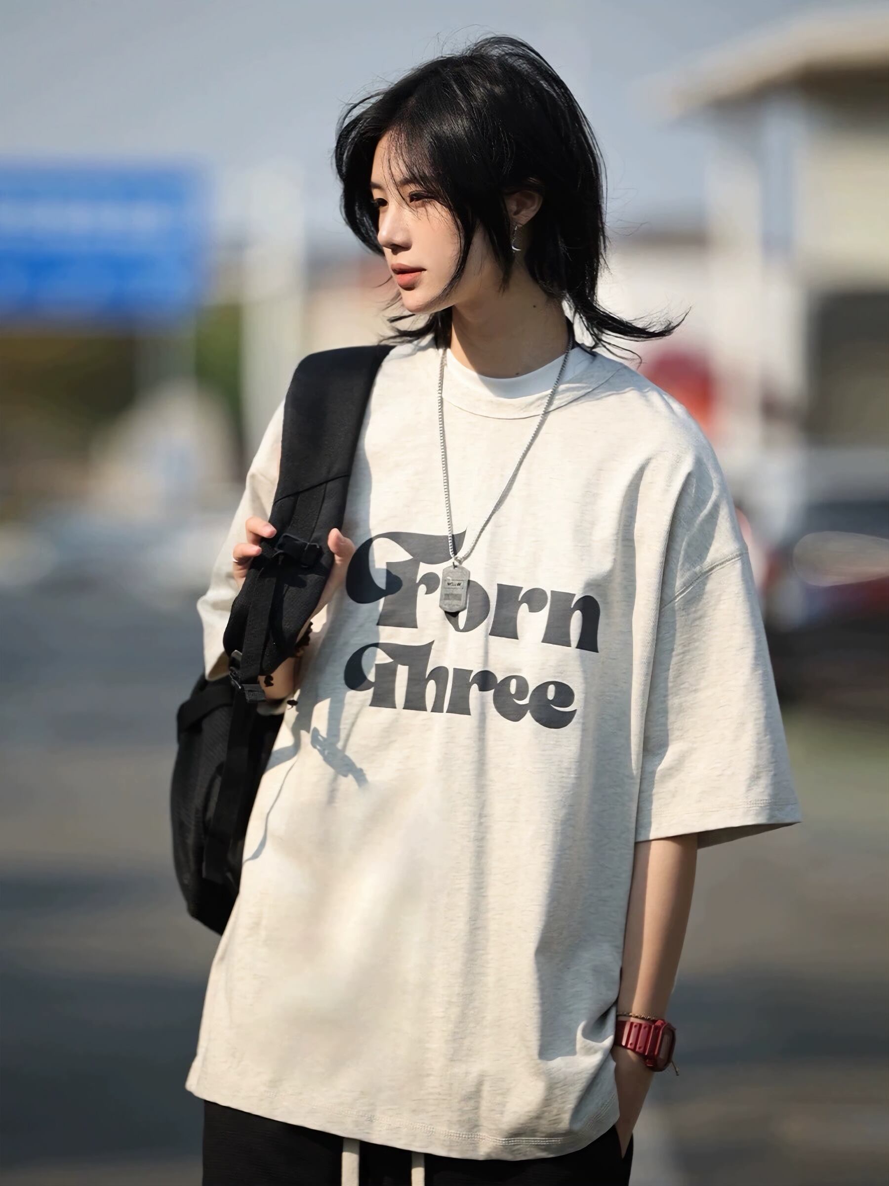 ルーズフィットロゴTシャツ / Loose Fit Logo T-shirt