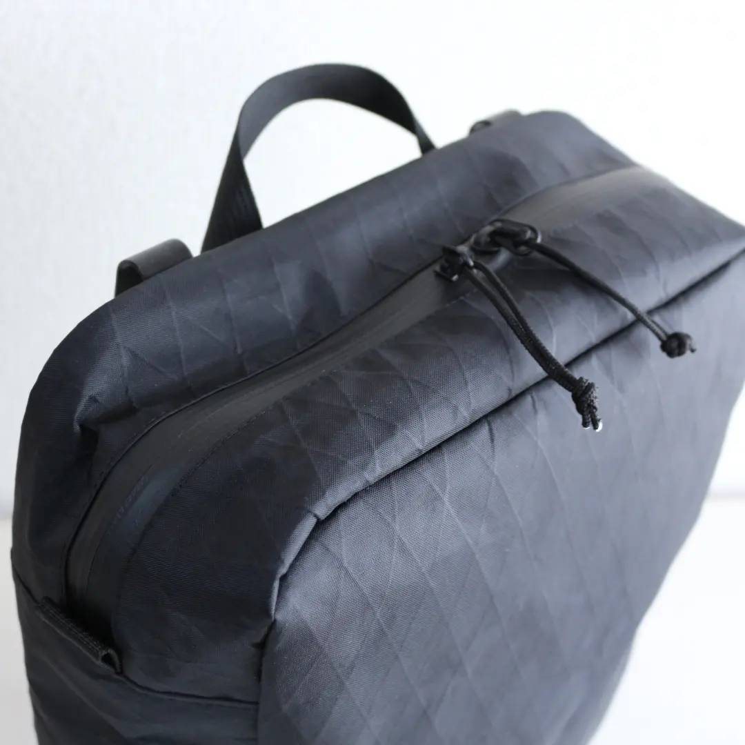 Zip Pannier Bag X-PAC Black | AGHARTA bike packing Zip Pannier Bag X-PAC Black | AGHARTA bike packing