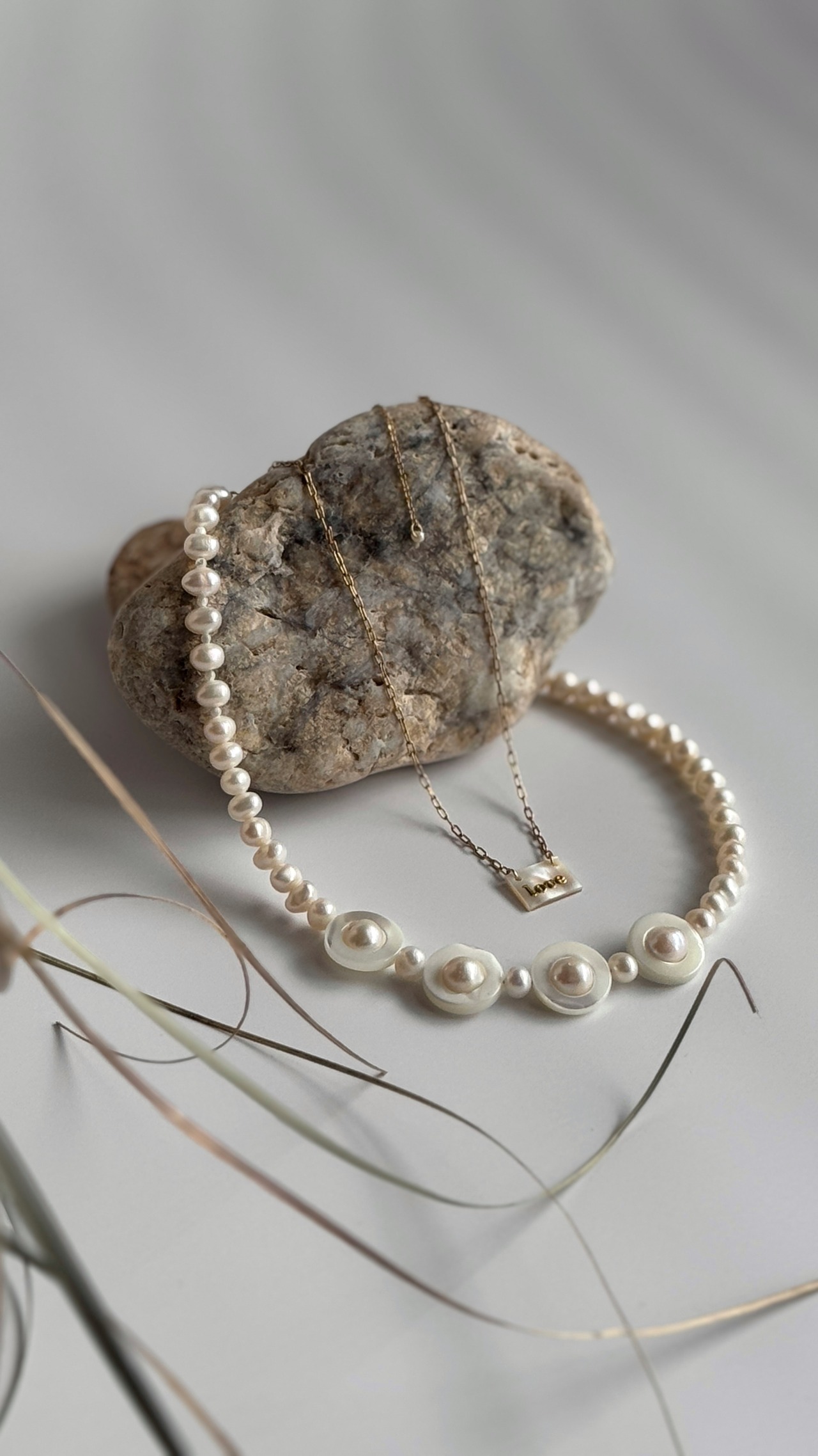 Halo Pearl Choker［GSN104］