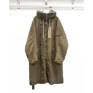 [The Viridi-anne] (ザヴィリディアン) VI-4003-06 N-3B HOODED COAT (OLIVE DARB)