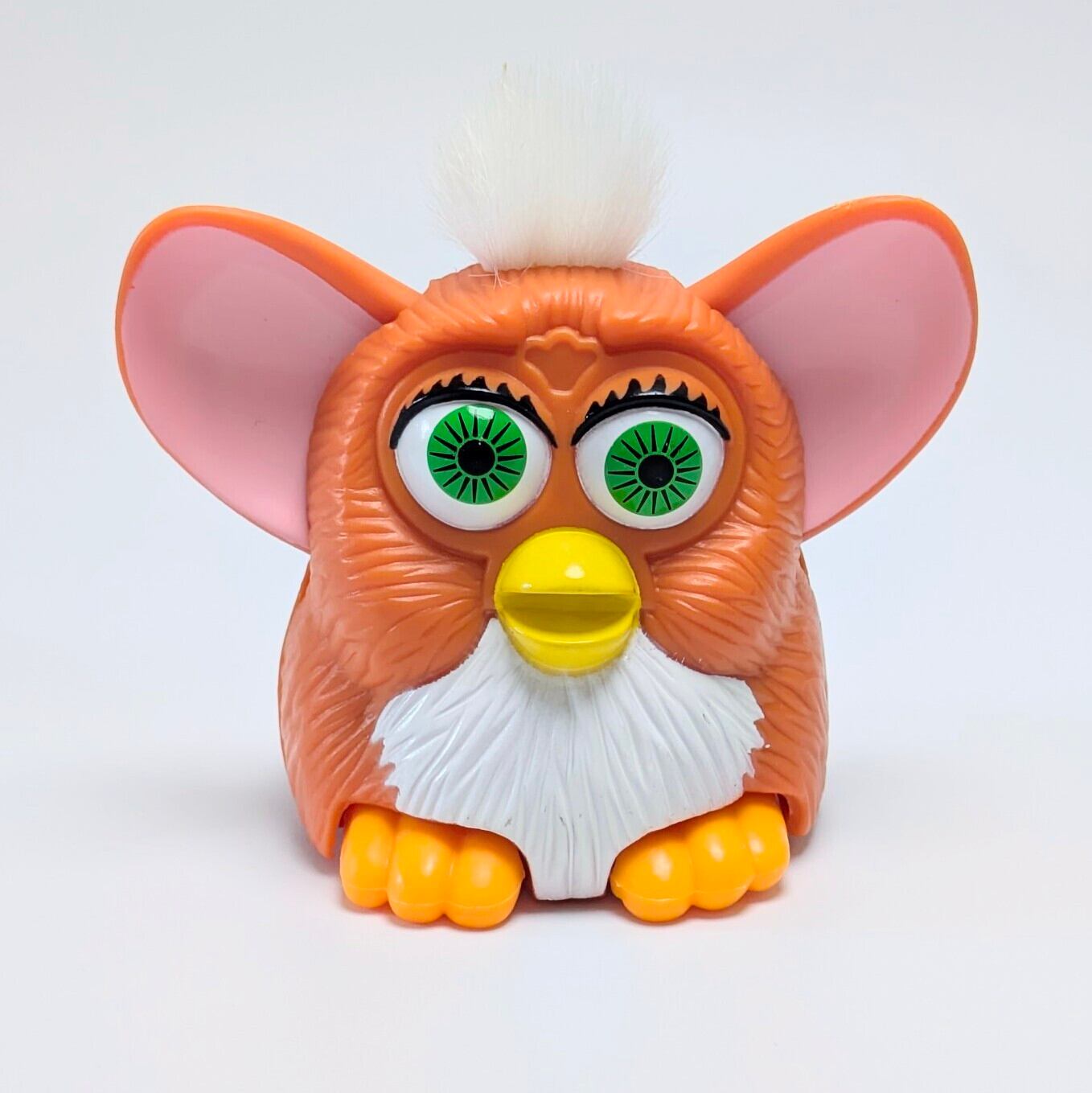 ☆ VINTAGE1998 ☆【 McDonald's × Furby ( ファービー )】 1998年マクドナルドミールトイ『キャメル ホワイトヘアー』ハッピーミール　〚アメリカン雑貨 アメトイ〛