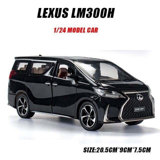 【新品未使用】LEXUSレクサスLM300h ブラック1：18 ミニカー