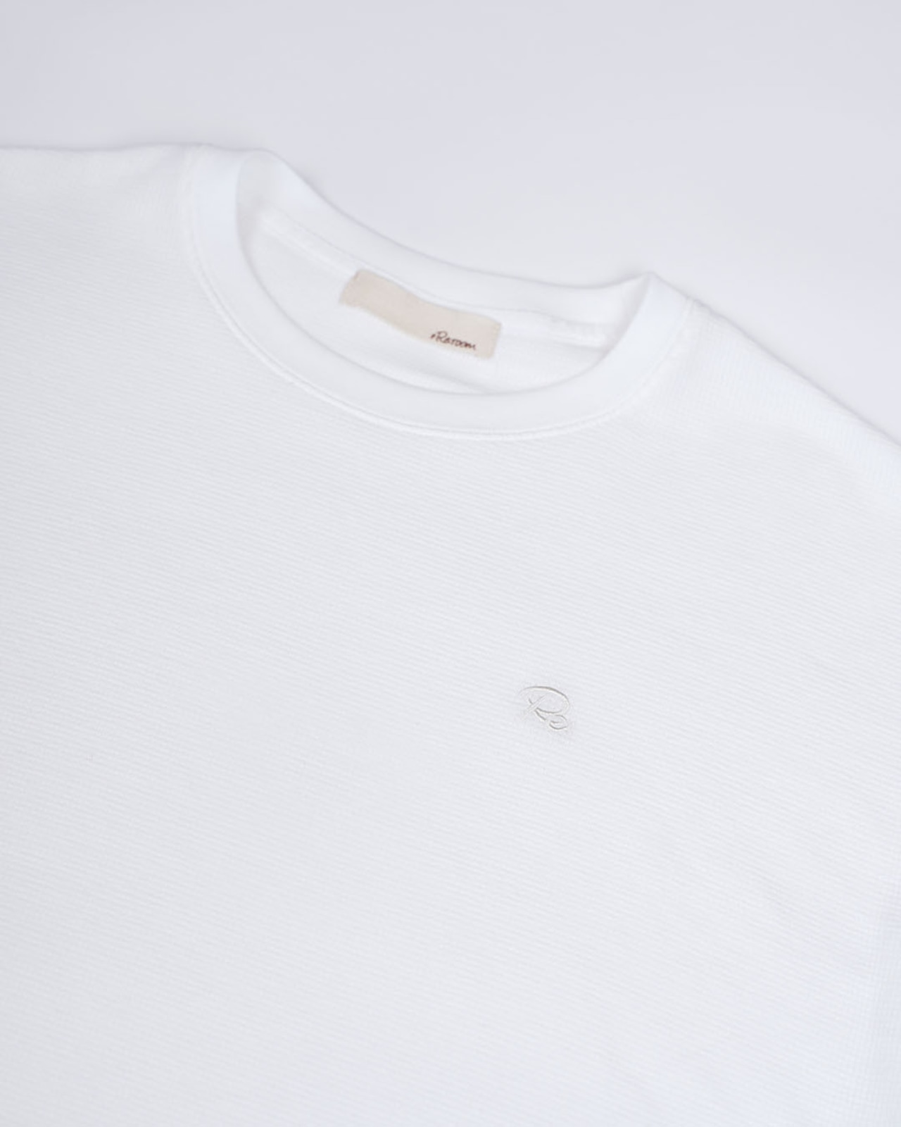 【#Re:room】ONE POINT WAFFLE LONG SLEEVE［REC921］