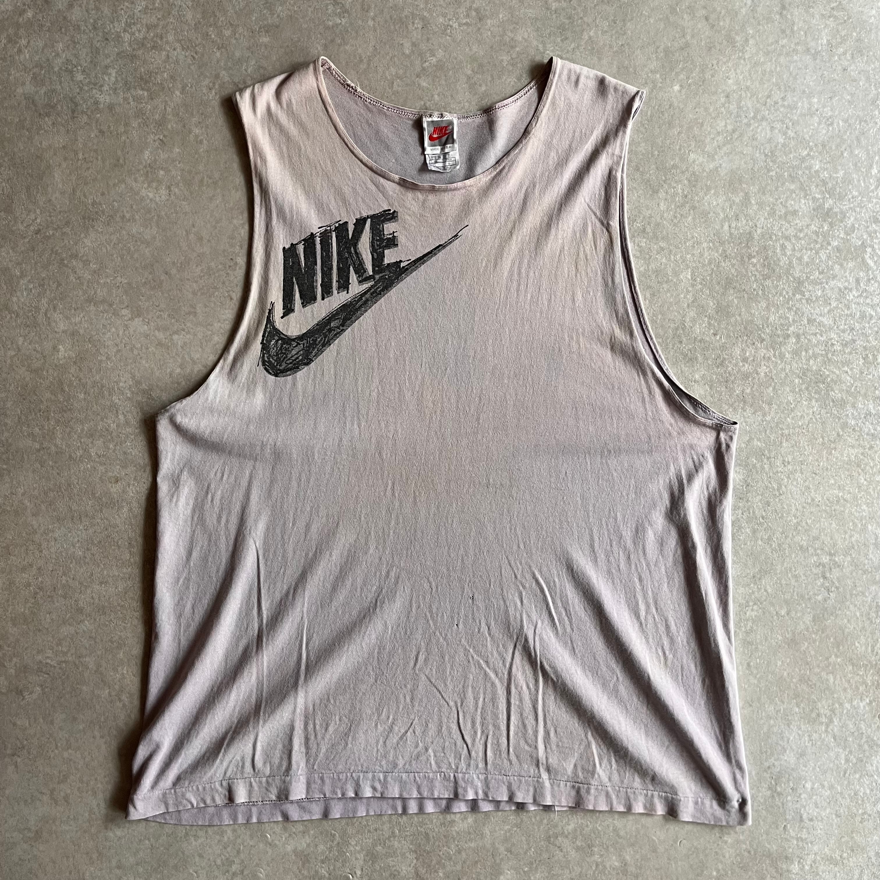 1990s NIKE Tanktop L Made in USA H107