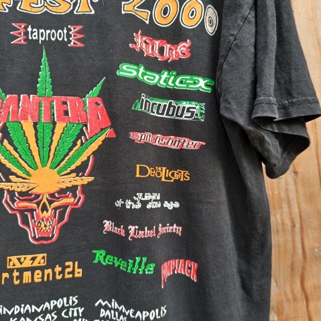 2000 !!! Ozzy Osbourne OZZFEST Rock T-Shirt Size L / オジー