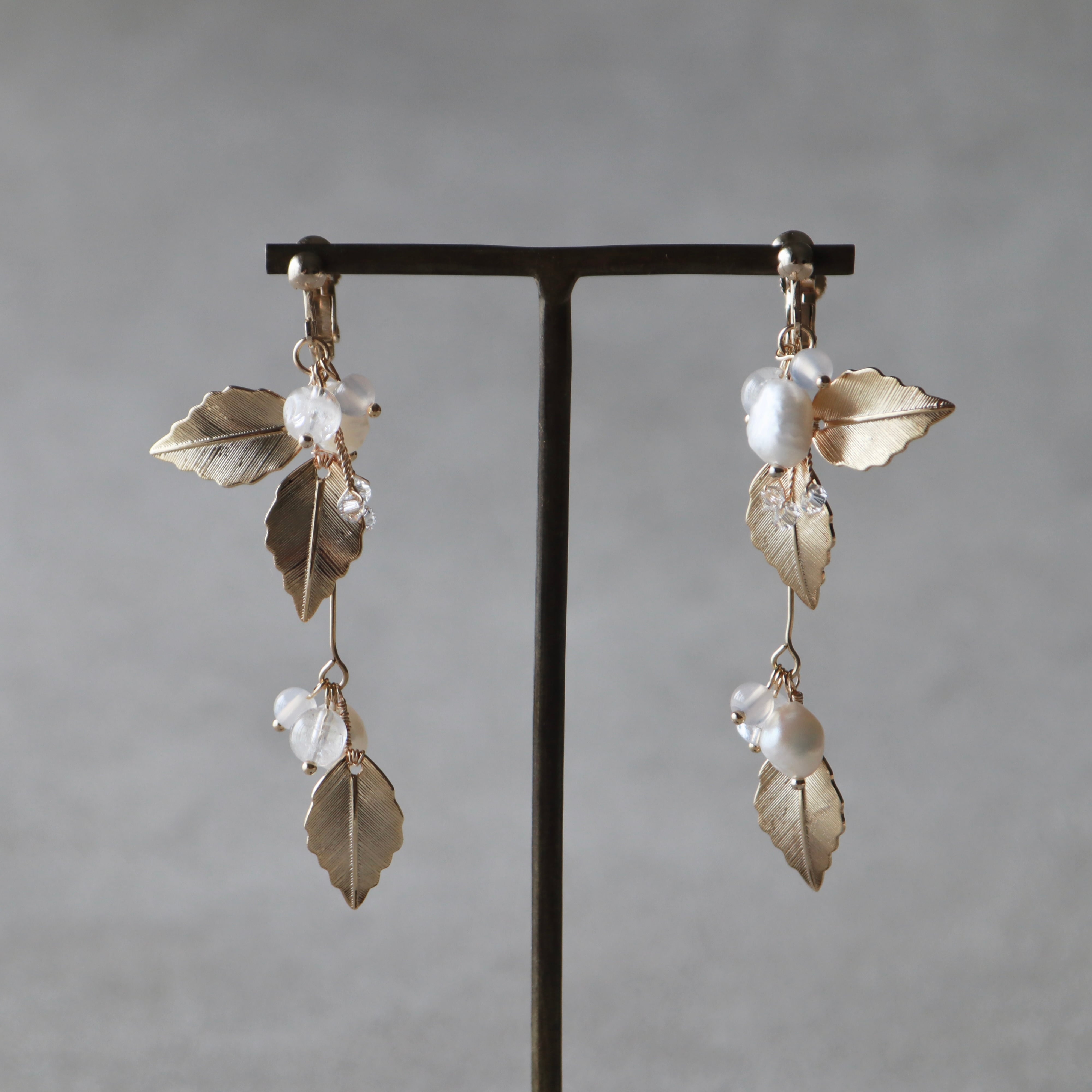 florielle - フロリエル - ナチュラル派の花嫁さまへ〈イヤリング