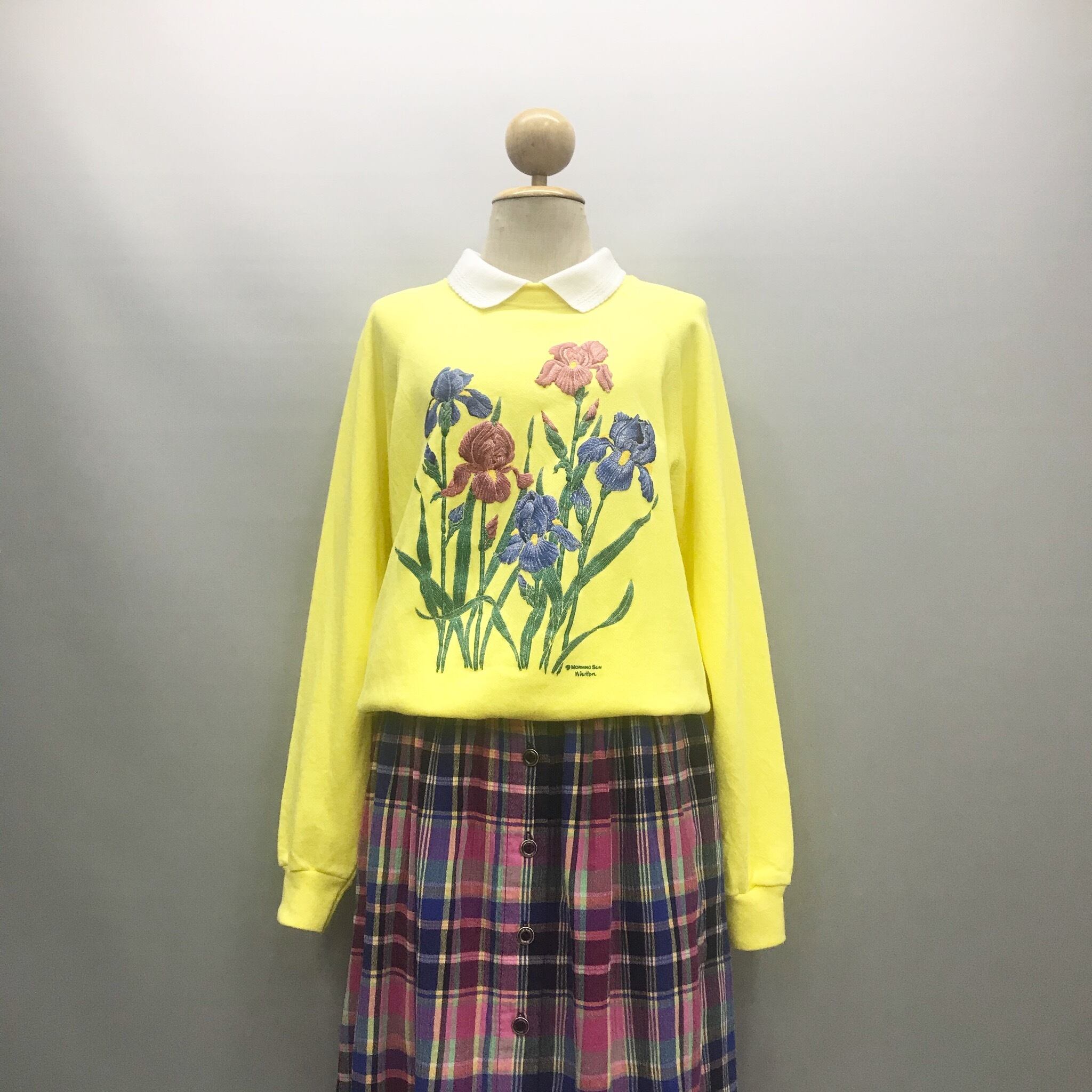 MADE IN U.S.A. Flower Yellow Trainer