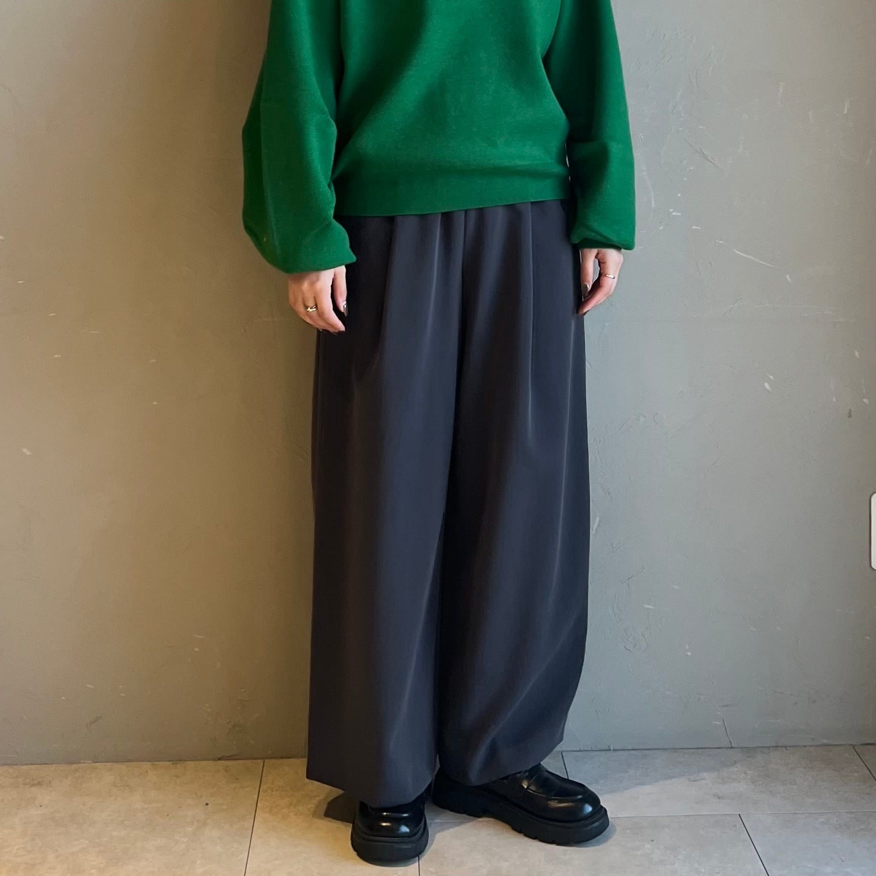 パシオーネワイドパンツ PASSIONE（パシオーネ） ワイドパンツ レディース 冬 あったか