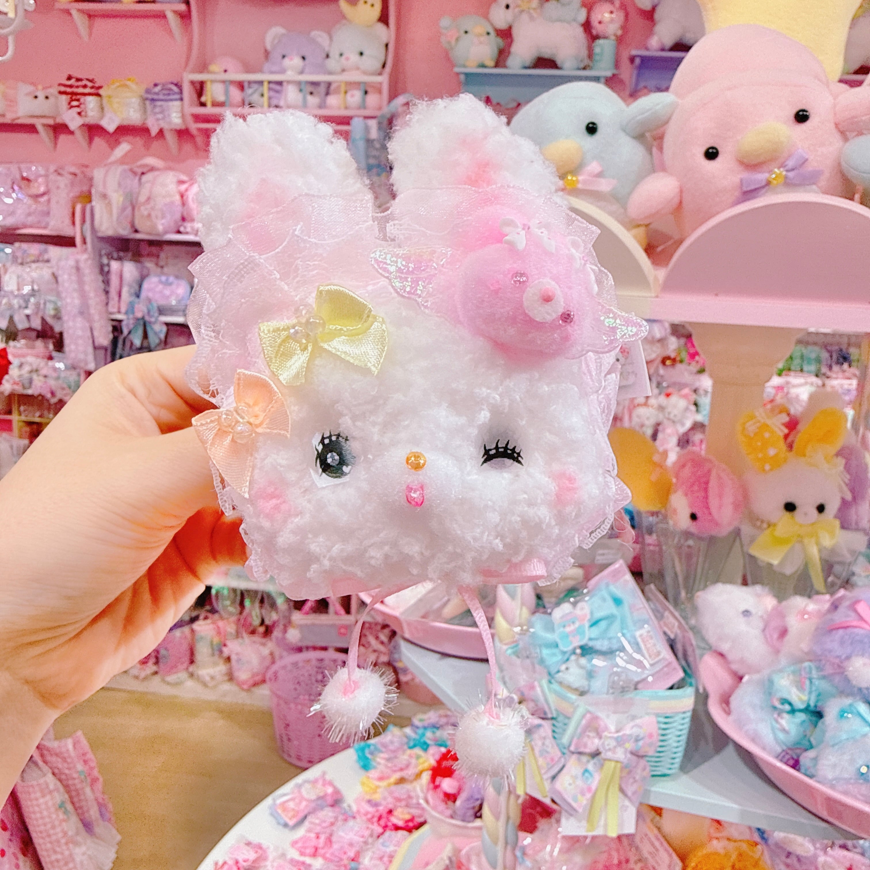 【M4】65-17ウインクするよ♪うさぎ2wayピン