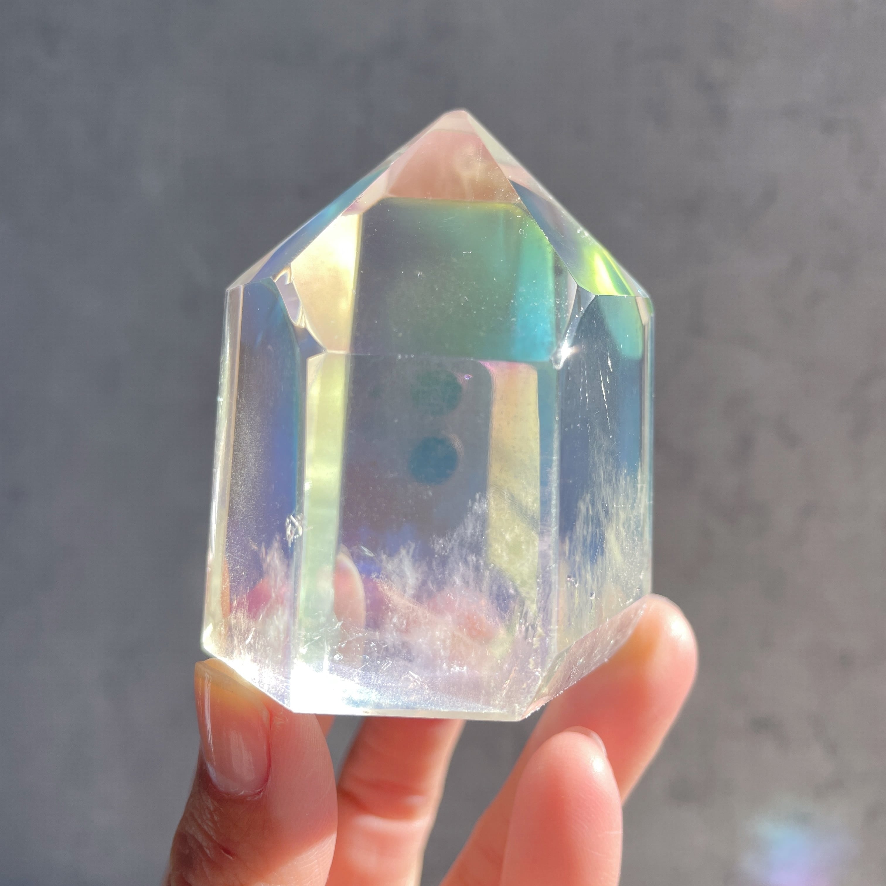 天然石 オーラクォーツ　タワー　kamoku 2つセット 天然石 オーラクォーツ タワー kamoku 2つセット 天然石 オーラ