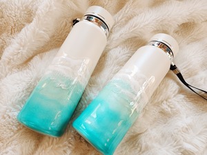 488.オーシャンレジンアート ステンレスボトル1000ml