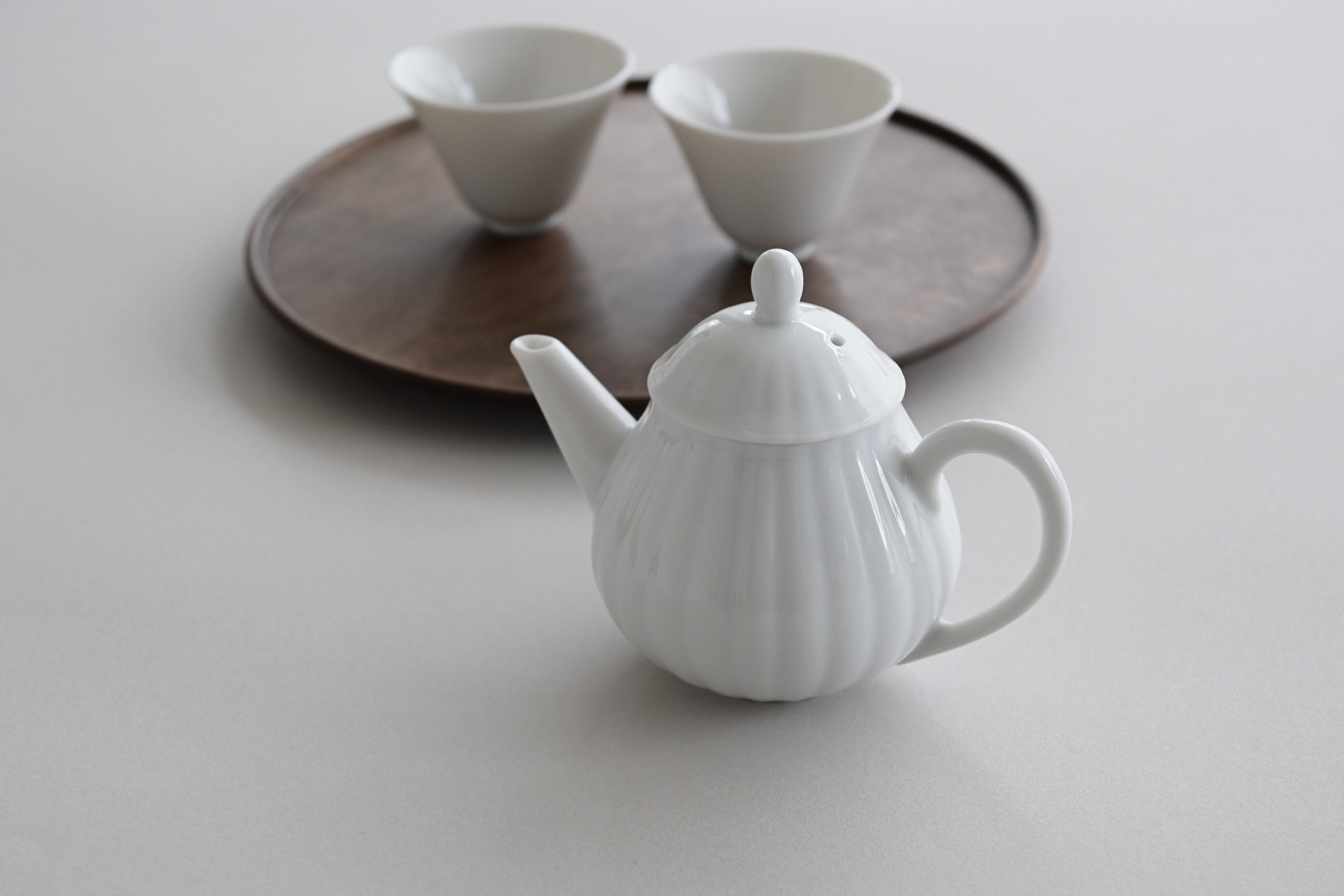 輪花雫茶壷 / 村上 雄一 | galerie kaigetsu -灰月-