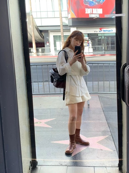 (予約) LIFFEY / Jacquard volume pants 2color