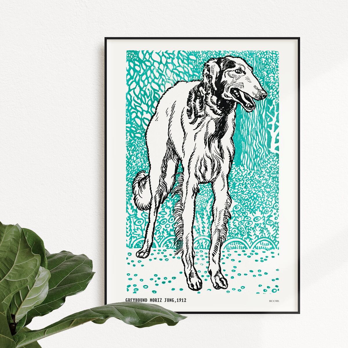 グレイハウンド Ap067 ポスター モーリッツジャング リトグラフ 犬 動物 Broomin ブルームイン アートポスターのオンライン通販