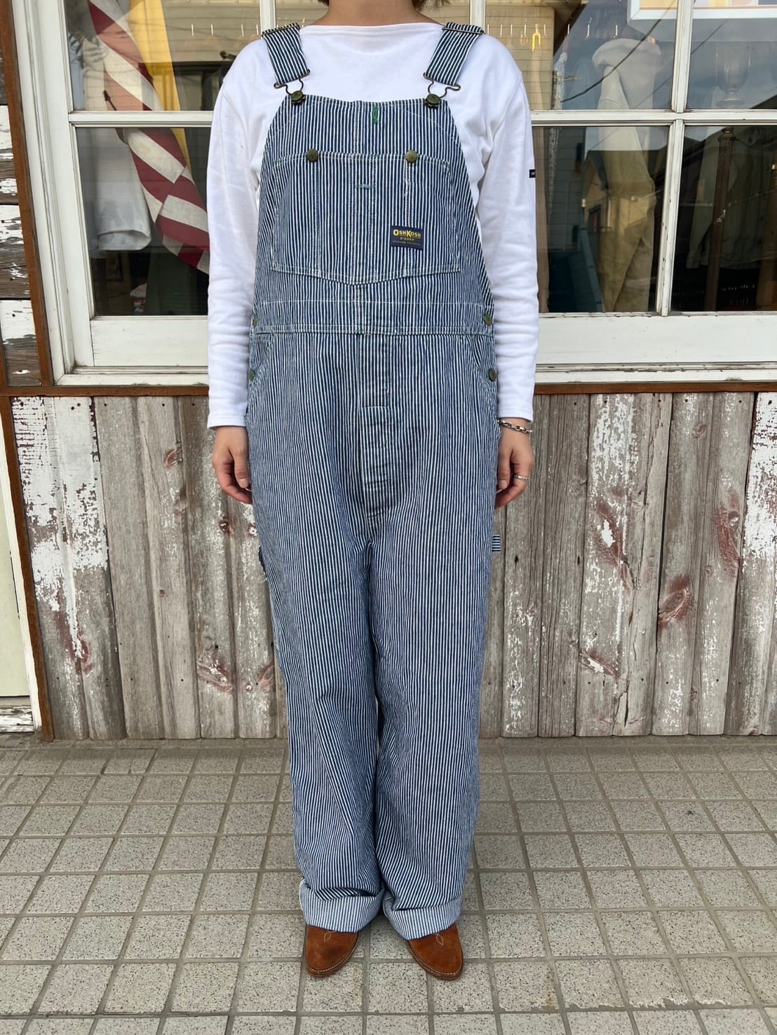 パンツ 60s OSH KOSH hickory overall 60's OSHKOSH Hickory Overall | BLUE VALENTINE
