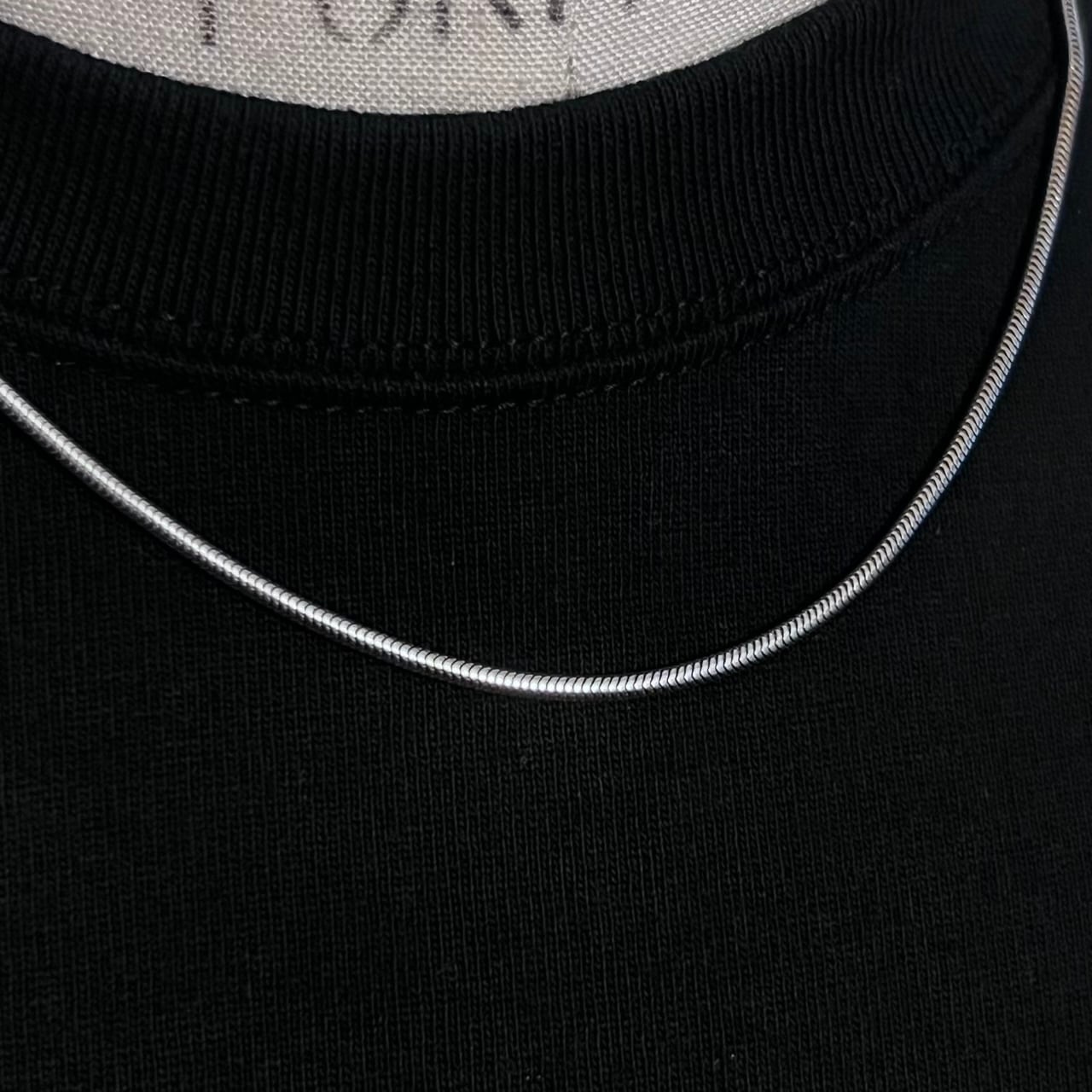 VINTAGE TIFFANY & CO. Snake Chain Necklace Sterling Silver