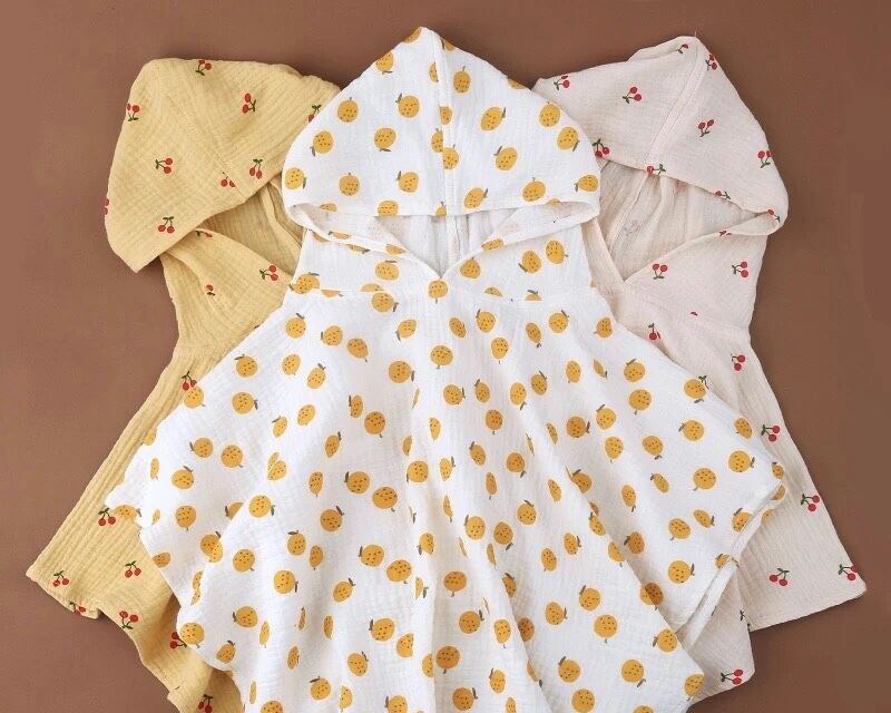 ポンチョタオル / コットン素材 / ( A〜M )