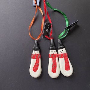 オーナメント ミニ雪だるま