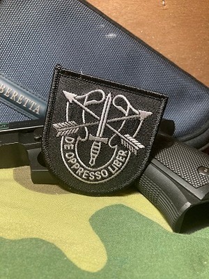 US ARMY 特殊部隊 グリーンベレー 袖章 PM0852