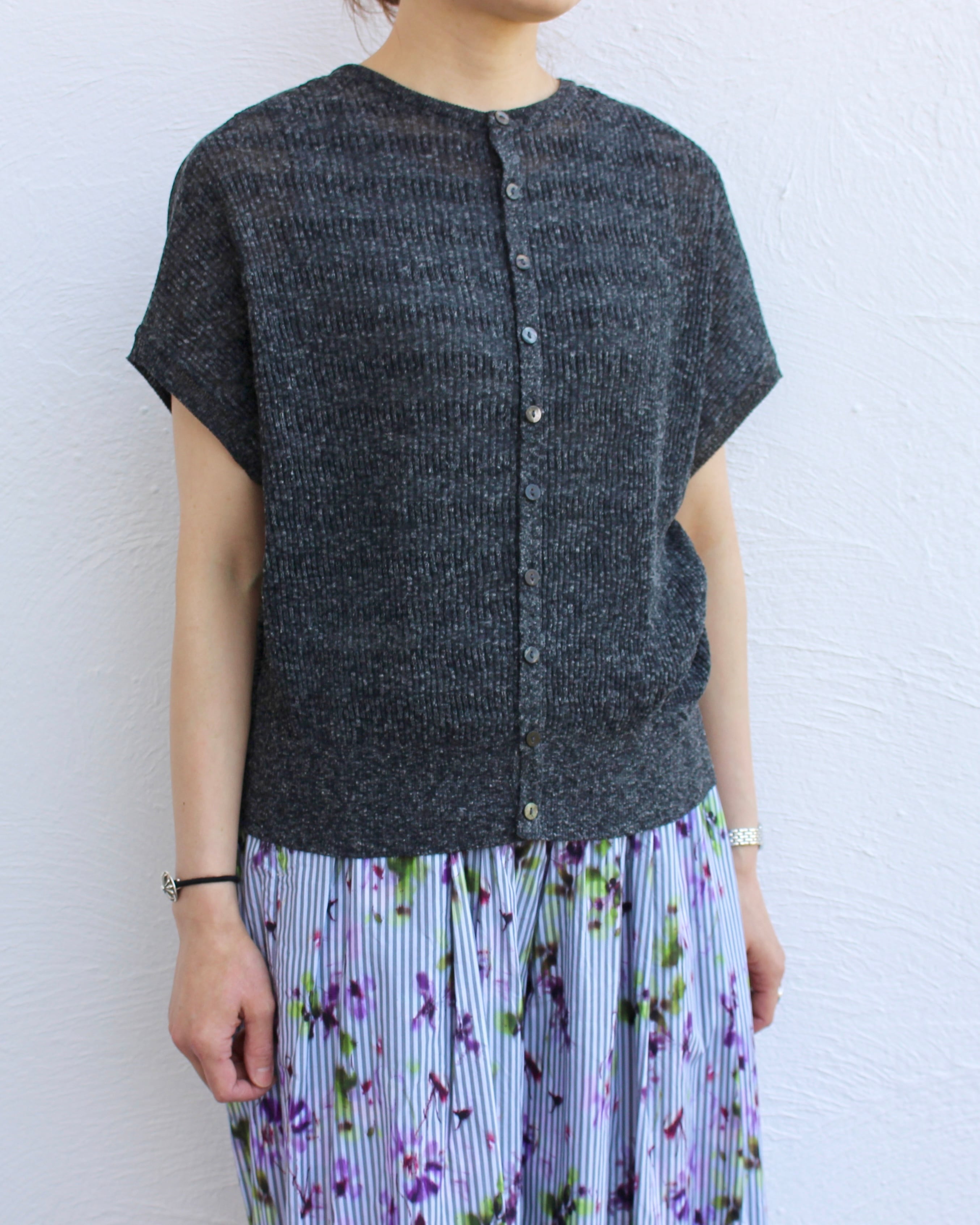 pas de calais/lib knit vest