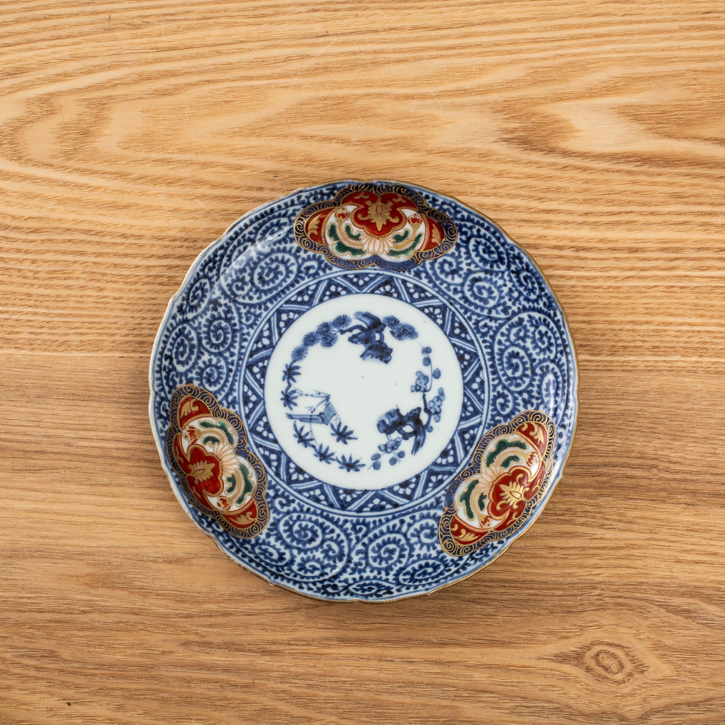 湯呑み（骨董品） 骨董品 成化年製 当時物 手描き 湯呑 茶盃 【公式通販】
