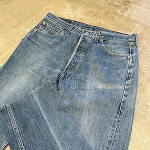 1990s LEVI'S 501 DENIM PANT USA 実寸 W33 L29.5